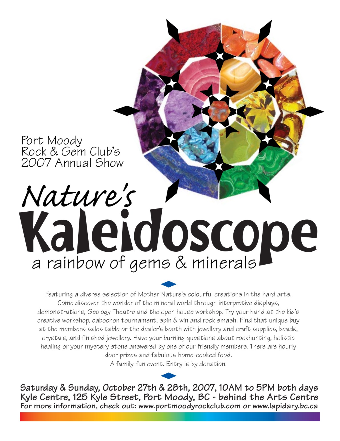 2007 Nature's Kaleidoscope show poster